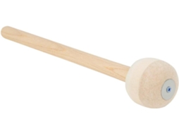 Baquetas de Madeira para Caixa de Bateria com Cabo Longo, Cabeça de Feltro Bege Bicolor, Baquetas Leves para Bateria. SFUSHOS