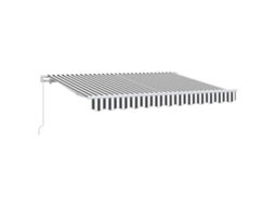 Toldo Retrátil Manual Antracite 250 X 200 Cm Tecido MAISON EXCLUSIVE