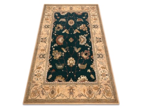 Tapete DYWANY LUSZCZOW (235 x 350 cm - Lã - Verde)