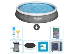 Piscina Bestway Fast Set Redonda 396x84 Cm 5 peças S290 BESTWAY