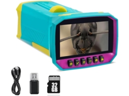 Microscópio Digital SFUSHOS com Câmera e Tela IPS