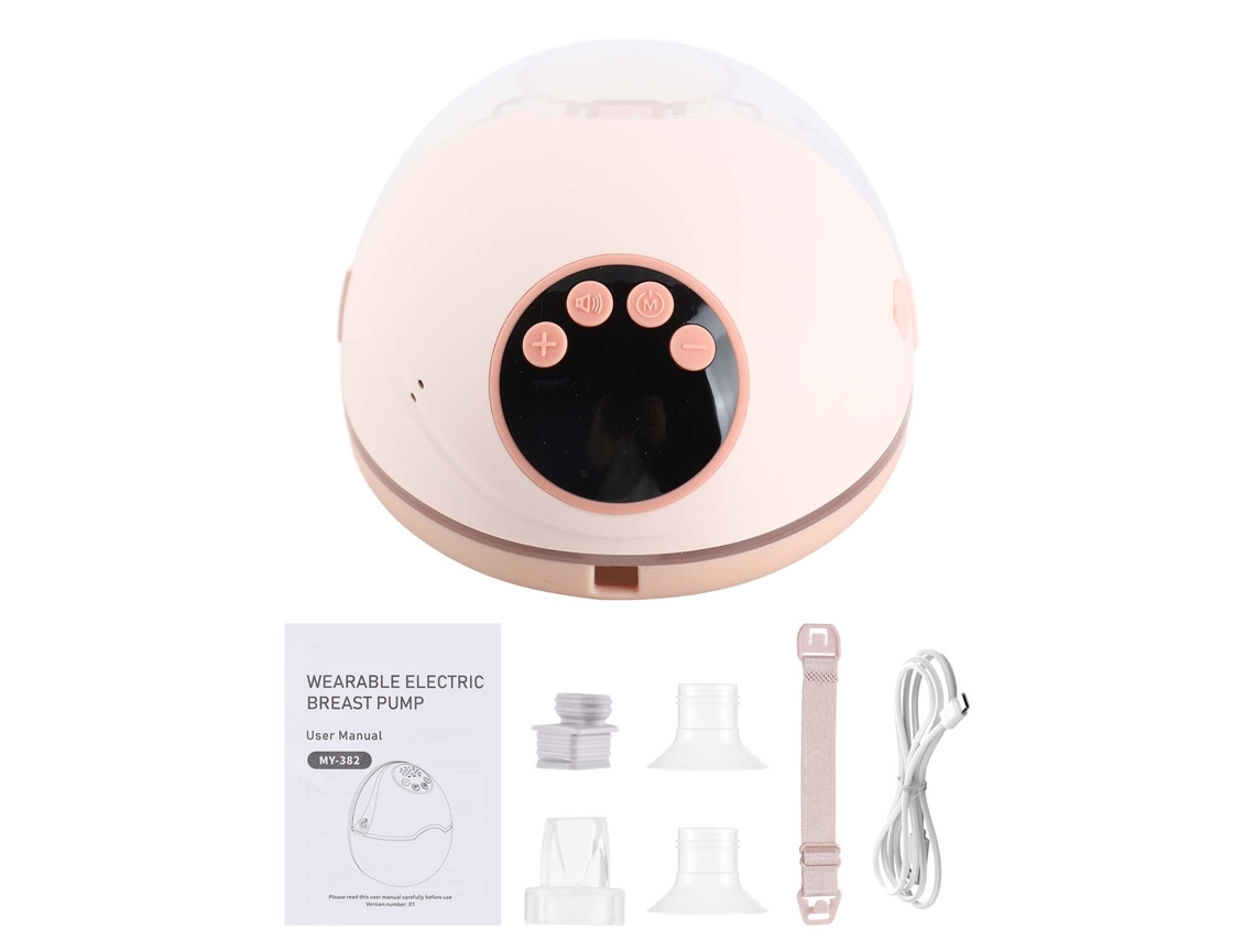 Primerox bomba de Leite Portátil Hands Free Sem Fio Elétrica com 4 Modos 12 Níveis Bpa free 160ml