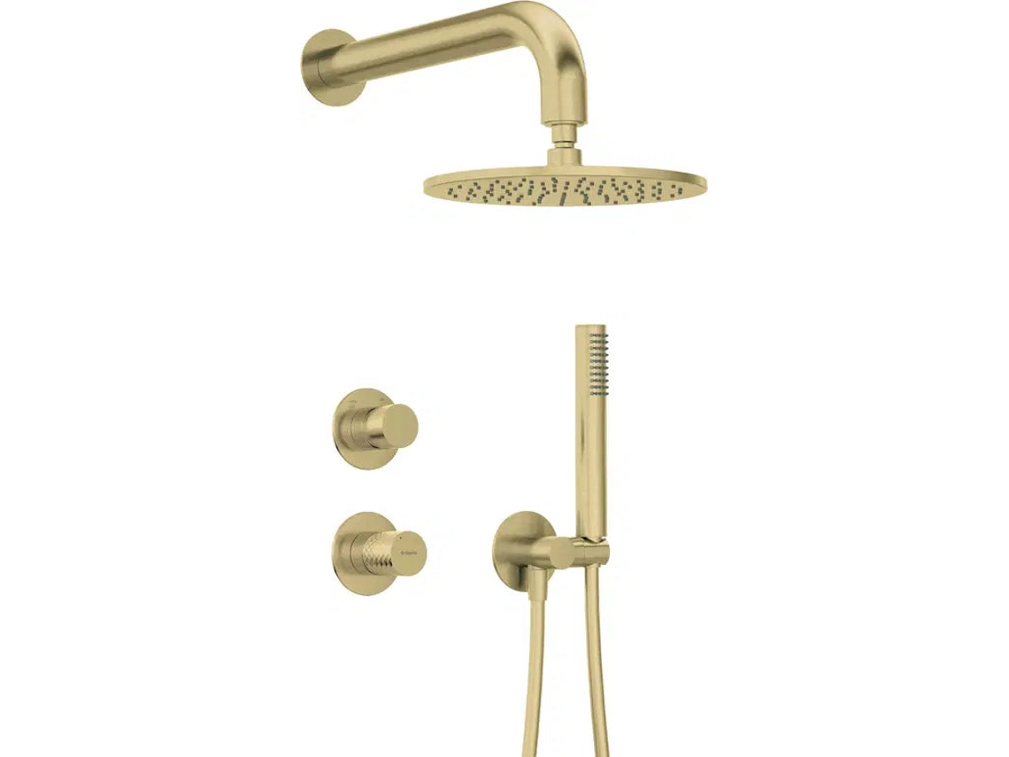 Conjunto de chuveiro embutido com ducha Deante