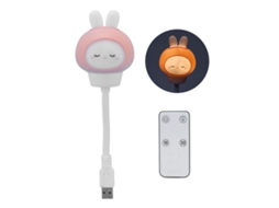 2026 lâmpada de Noite Coelhinho Fofo Usb com Controle Remoto para Crianças Decoração de Quarto Presente de Aniversário