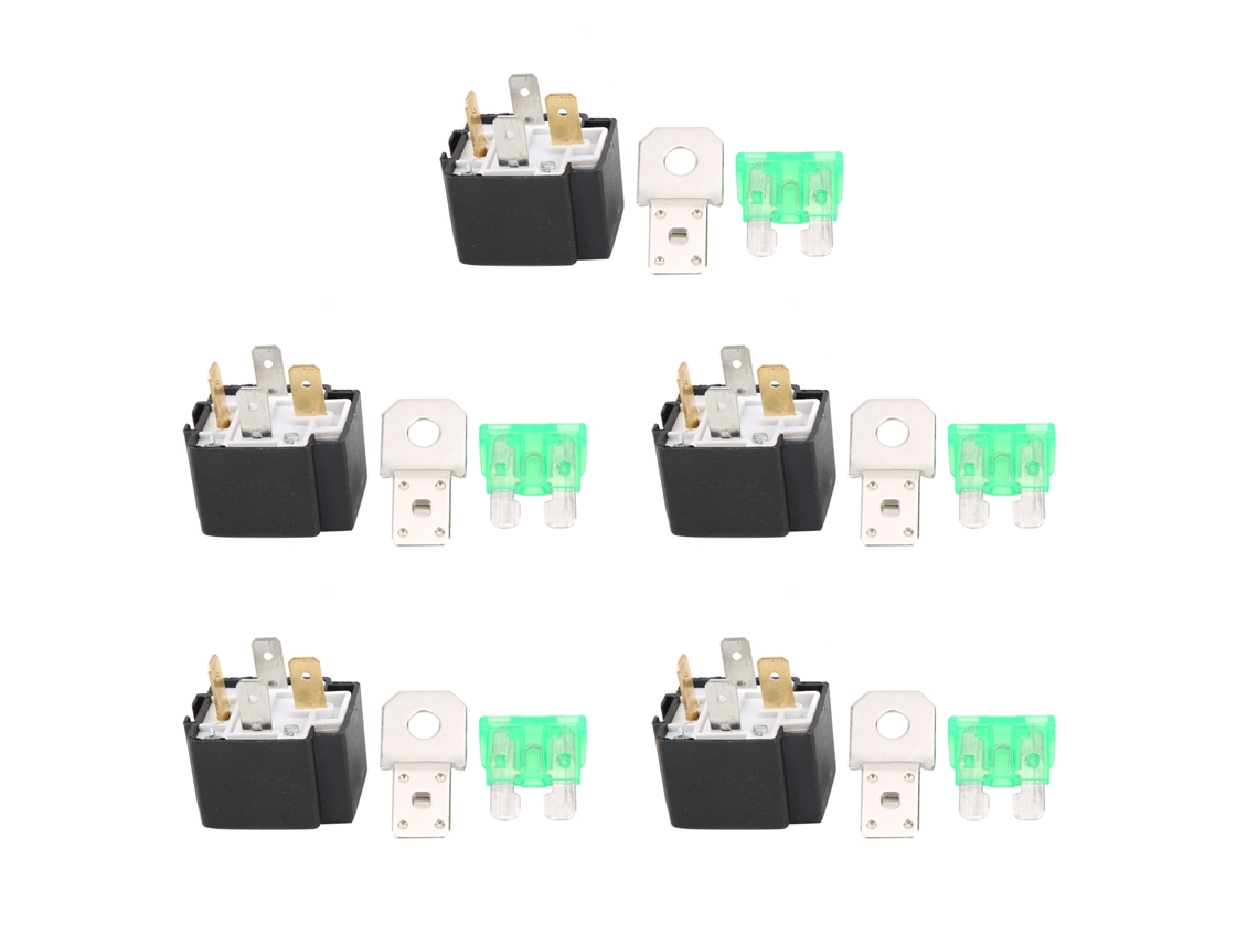 Relé Intermitente 4 Pinos 12v 30a para Carros Led HKJ
