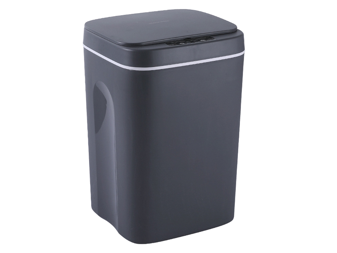Lixeira automática 16l impermeável touchless com sensor de movimento infravermelho para banheiro e cozinha
