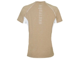 Mulher de Manga Curta Rashguard Lf Beige Xlaqualung