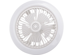 Ventilador De Teto E27 Com Luzes, Baixo, Fechado, Suporte De Lâmpada Cardânica Para Ventilador Elétr Gokoco