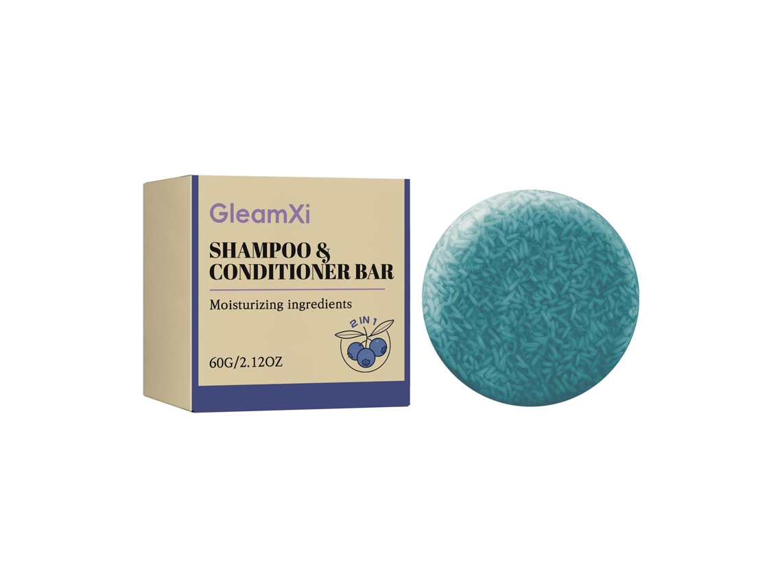 Shampoo Gleamxi Mirtilo para Cabelo Seco Frizz