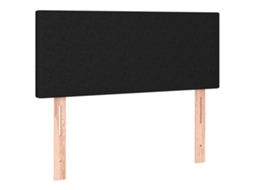 Cabeceira de Cama Tecido 80x5x78/88 Cm Preto MAISON EXCLUSIVE