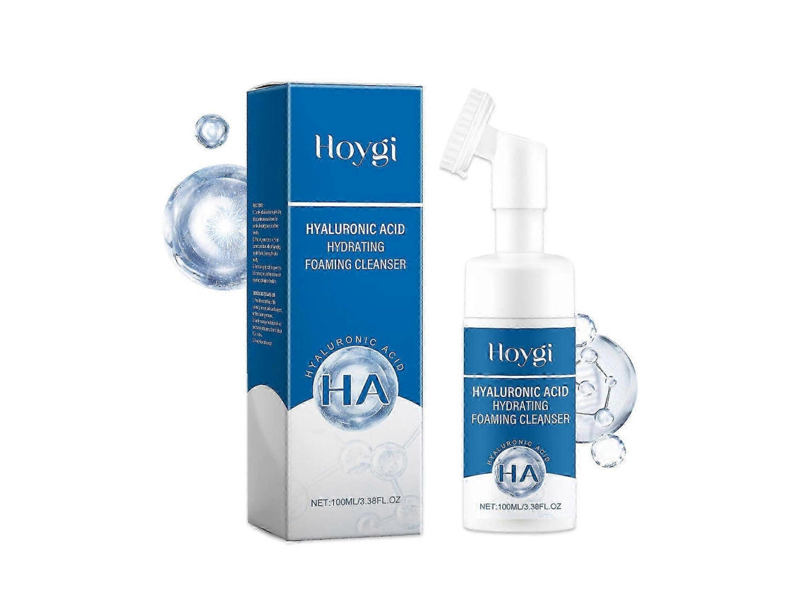 Mousse De Limpeza Hidratante Hoygi Com Ácido Hialurônico. Limpeza Suave. Remove A Queratina. Deixa A Pele Macia E Suave.