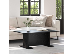 Vidaxl Mesa De Centro Carvalho Preto 103.5 X 60 X 40 Cm