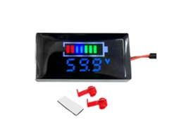 Monitor De Bateria De Carro, Medidor De Bateria - Monitor De Bateria Com Voltímetro Digital