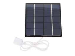1.2w 5v Portable Solar Panel Charger For Phone Power Bank 3.7v Battery Polycrystalline Silicon LAXISCREED