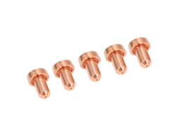 Kit de 5 peças de consumíveis de plasma para corte de bicos de cobre, peças de hardware industrial 9-8208