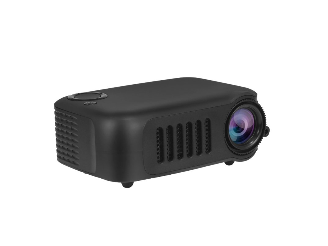 Projetor A2000 Digital Portátil Uso Doméstico 720P de Alta Definição Preto us Plug