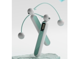Lurelia Corda De Pular, Digital Com Contador Para Escultura Corporal Fitness, Corda Longa Azul