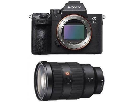 Kit Máquina Fotográfica SONY A7 III + SEL 24-70MM F2.8 GM (Full-Frame)