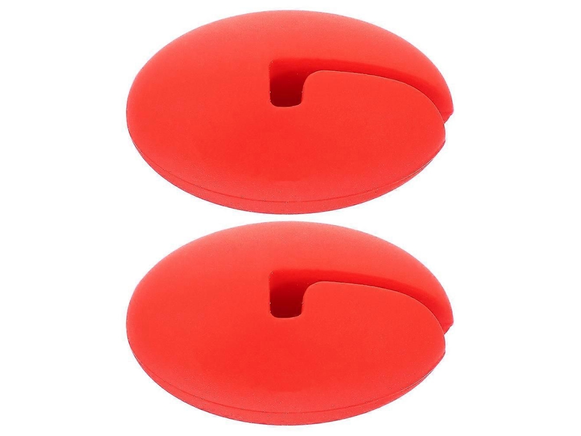 Conjunto de 2 Clipes para Termômetro em Silicone, Clipe Panela, Presilha Termômetro, Suporte Termôme Tro GOKOCO
