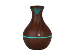 Aromatizador De Carro Laxiscreed Alimentado Por Usb Com Design De Madeira Escura
