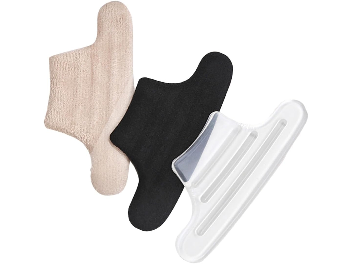 Calcanhares Adesivos Antidesgaste, 3 Pares