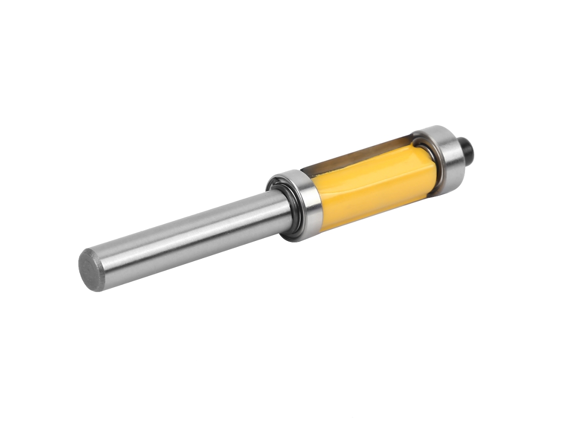 Broca De Router De Aparo Com Duas Rolas 8mm Shank
