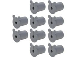 Ilhós Para Cabos, 10 Unidades De Silicone Cabos Na Parede, Resistente