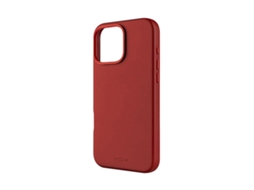 Capa Magleather para iPhone 16 Pro Max FIXED Vermelho