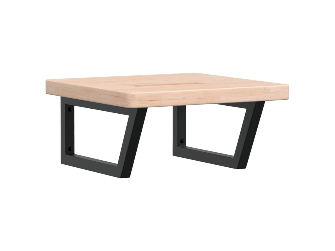 Basin Shelf, Basin Shelves Vidaxl Marrom Madeira De Carvalho (50 X 50 X 4 Cm)