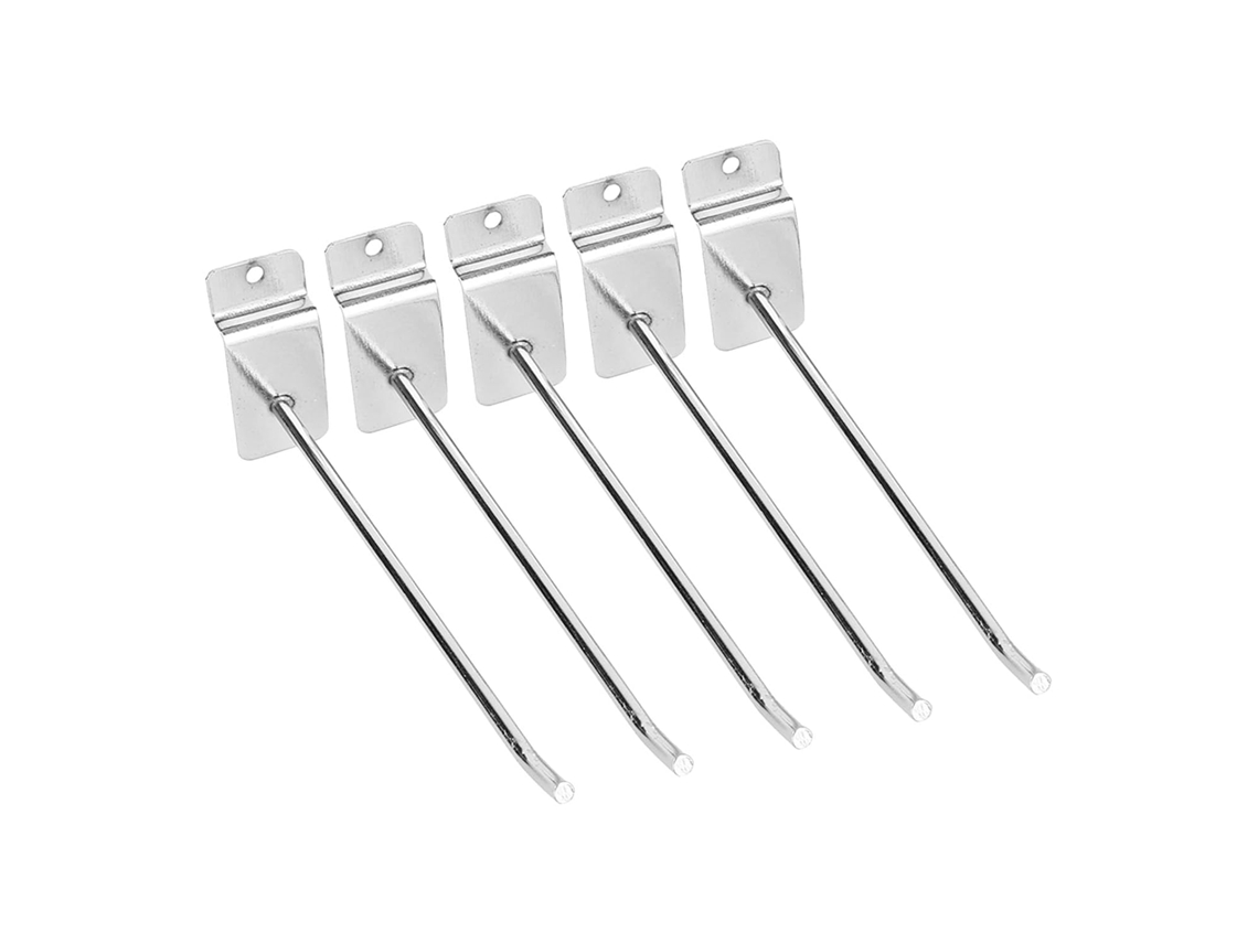 Conjunto De 25 Ganchos Para Painéis Ripas 15 Cm (6 Polegadas) Lojas, A