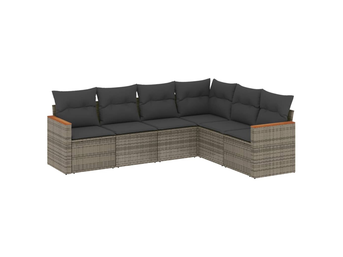 Garden Sofa Set, Garden Sofa Sets Vidaxl Cinzeto Rattan / Vime (n/a)