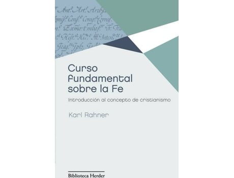 Livro Curso fundamental sobre la fe de Karl Rahner