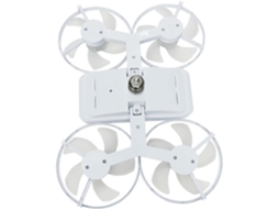Ventilador De Teto Com Luzes Led, Para Quarto Luzes, Fluxo Ar 360°,