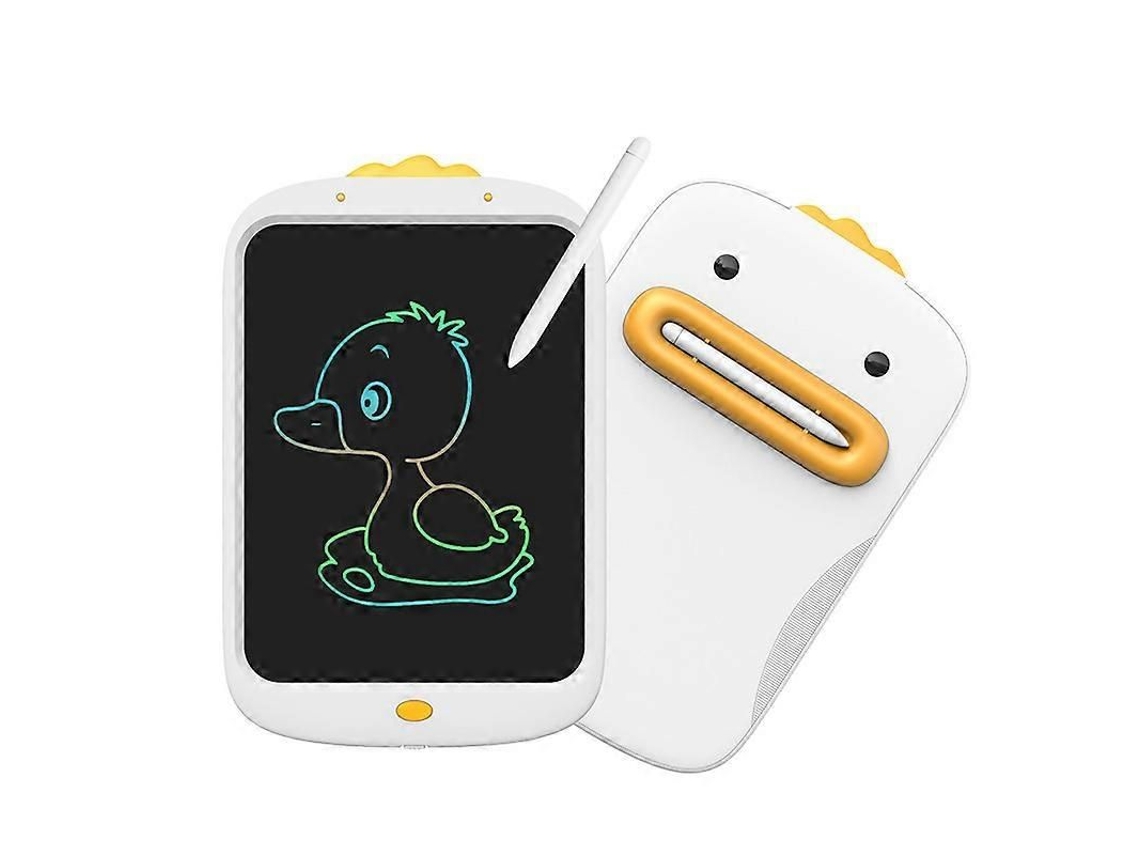 Quadro De Escrita Infantil Lcd 10 Polegadas, Formato Pato Branco, Colorido-zscy