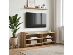 Vidaxl Gabinete Para Tv 135 X 33 X 47 Cm Carvalho Arttisan