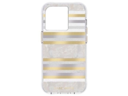 Capa Magsafe Texturizado Riscas para iPhone 14 Pro CASE MATE Plástico Multicor