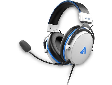 Abysm Headset Gaming Ag700 Pro 7.1 One Size White / Blue