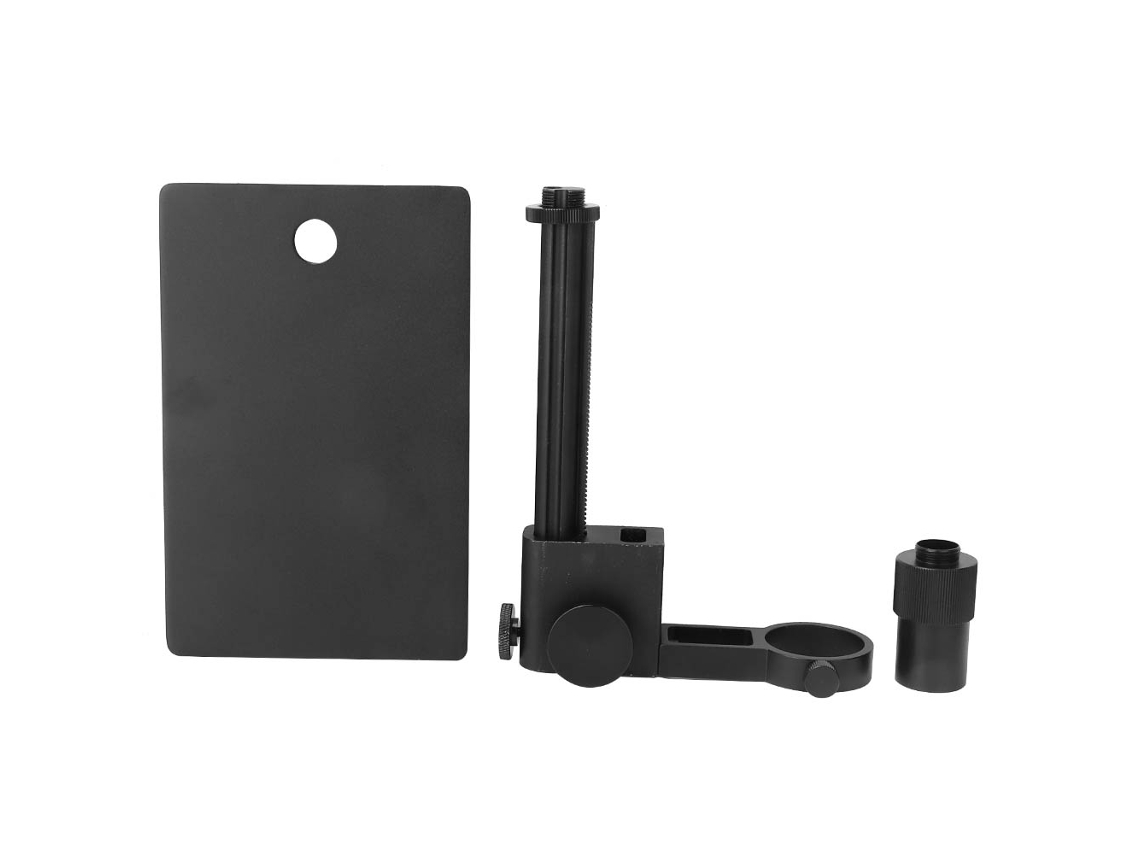 Suporte Portátil de Braço para Microscópio Industrial em Liga de Alumínio, Apoio de Mesa Mini