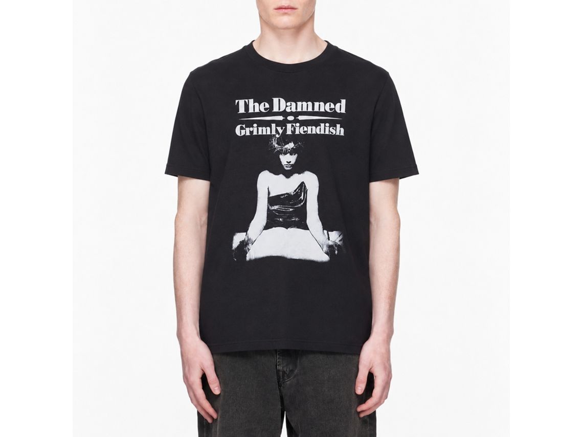 The Damned Grimly Fiendish T-shirt Unisex Adults Size:xxxl