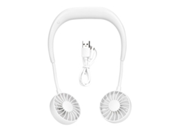 Ventilador de Pescoço LAXISCREED Rechargeável Portátil