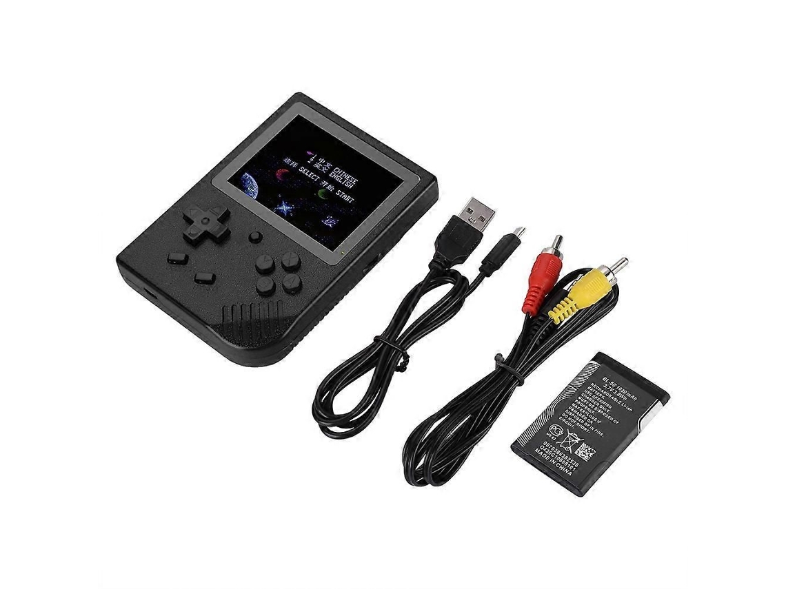 Console de Jogos Portátil Retrô Clássico Bolso 3,5 Polegadas, Preto. GOKOCO