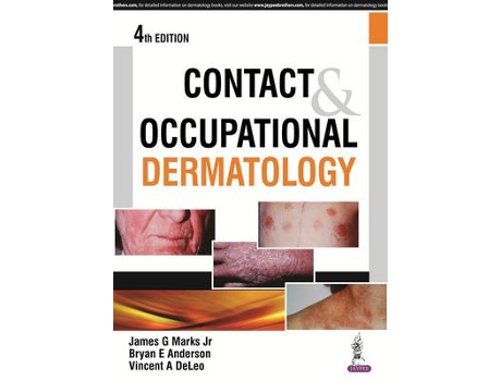 Livro contact & occupational dermatology de james g marks jr,bryan e anderson,vincent a deleo (inglês)