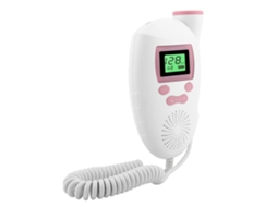 Laxiscreed Monitor Pré-natal Batimentos Cardíacos Fetal 2.5mhz Com Tela Lcd Para Segurança Do Bebé