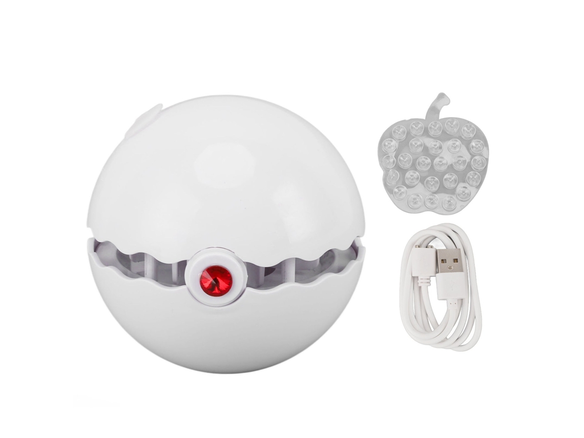Mini Lava louças de 1200mah com Carregamento Usb, Ip67, Rotação de Alta Velocidade, para Pratos, Tigelas e Garfos AQUAFORGE (vermelho)