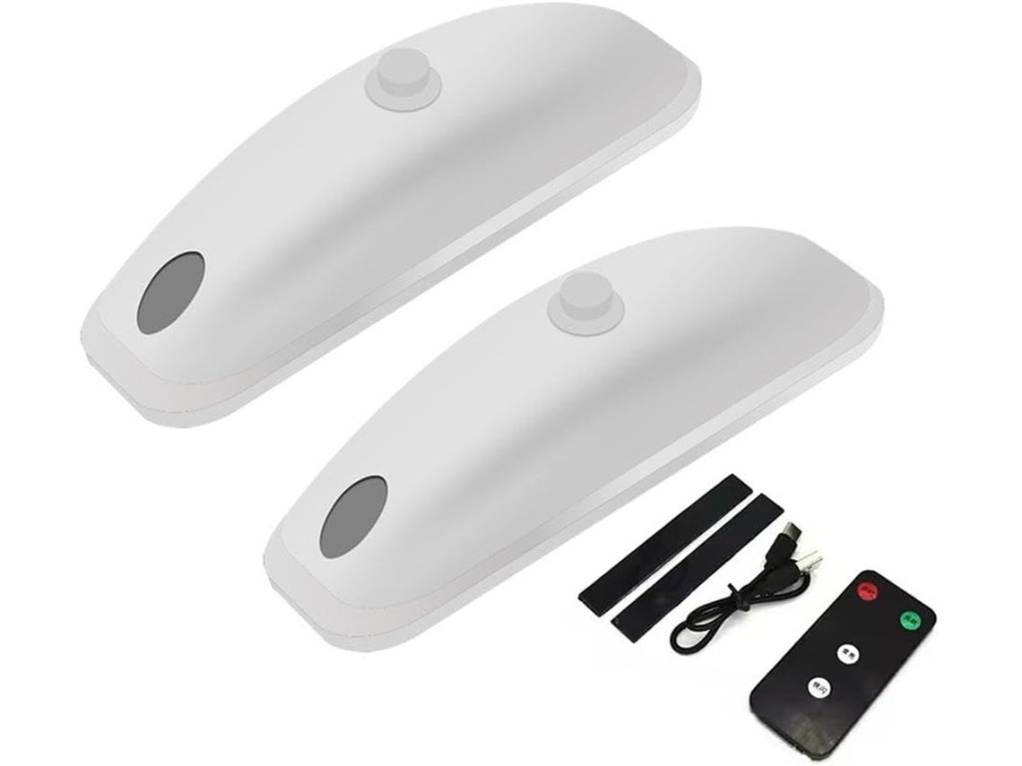 Conjunto De 2 Luzes Estroboscópicas Led Com Controle Remoto, 2 Modos De Carregamento Usb, Luzes De Advertência Led