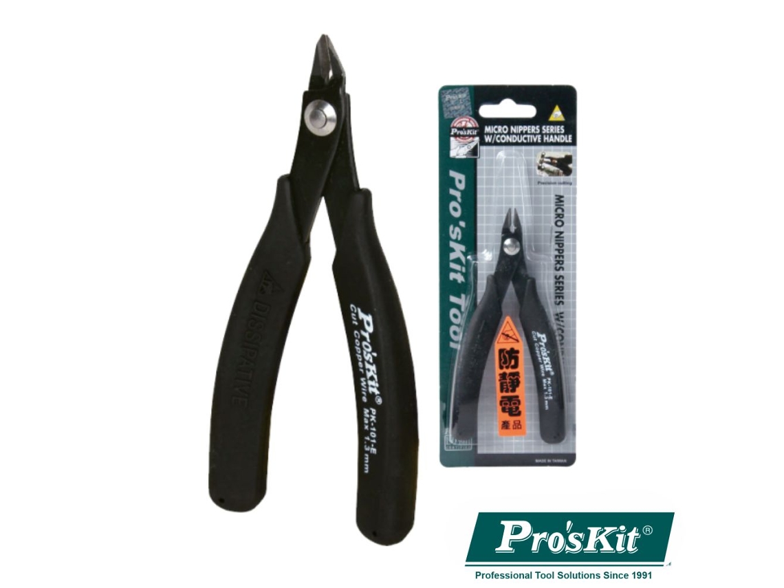 Alicate de Corte Micro C/ Punho Condutor 130mm PROSKIT