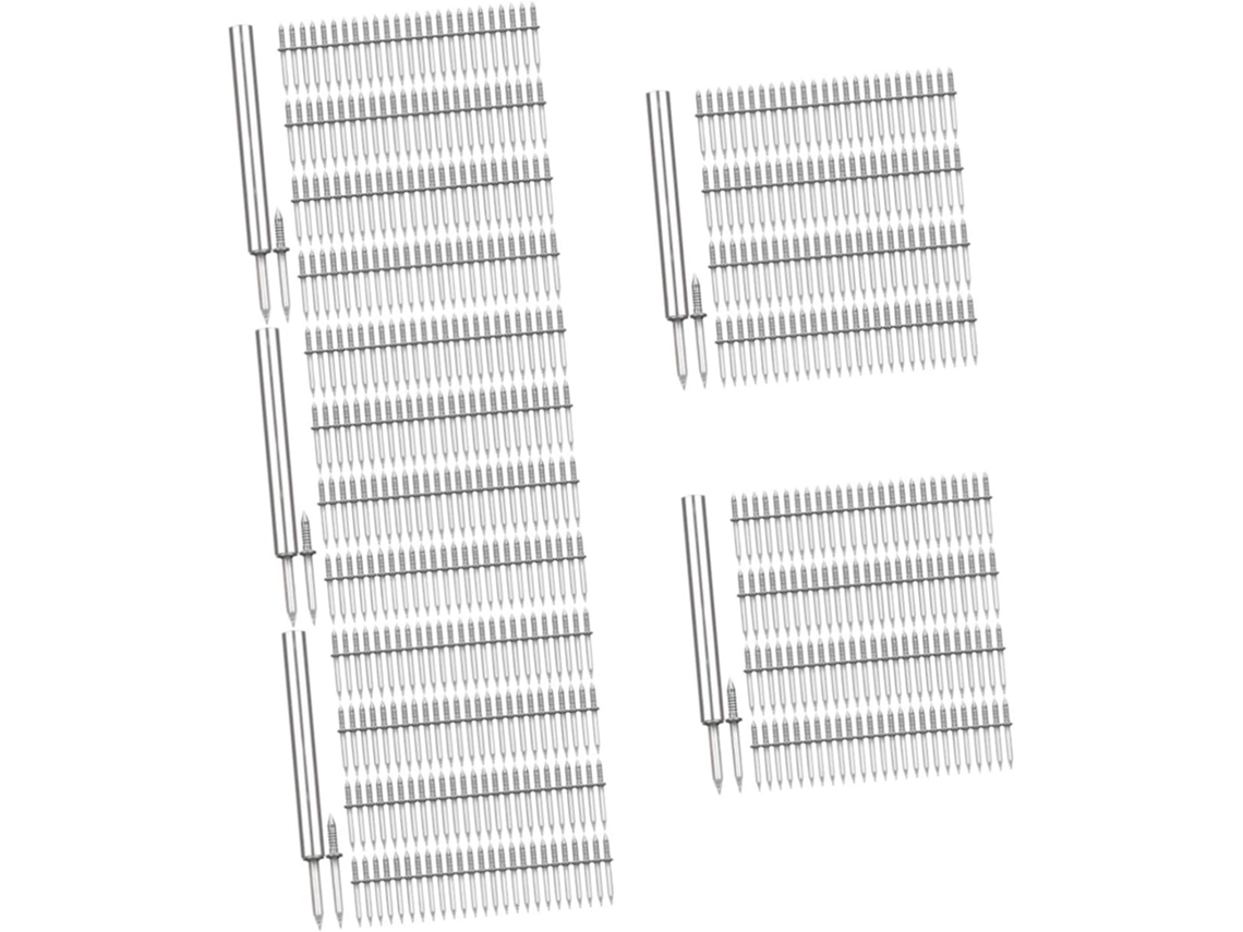 Kit Com 5 Conjuntos De Pregos Duplos Para Pendurar Quadros E Fixar