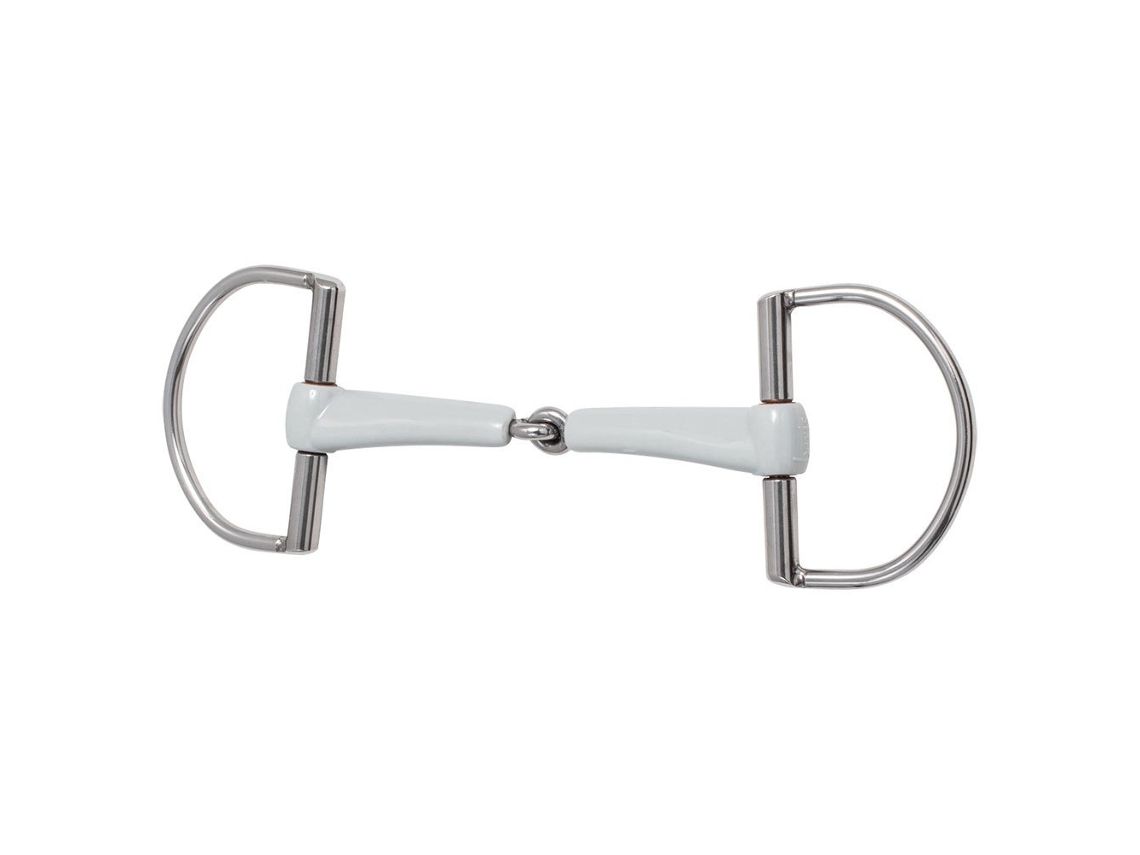 Snaffle de Articulação Simples D-Ring Prateado 12.5 Cmberis