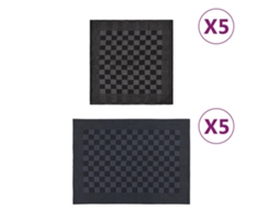 Towel Set, Towel Sets Vidaxl Multicolor Algodão (n/a)