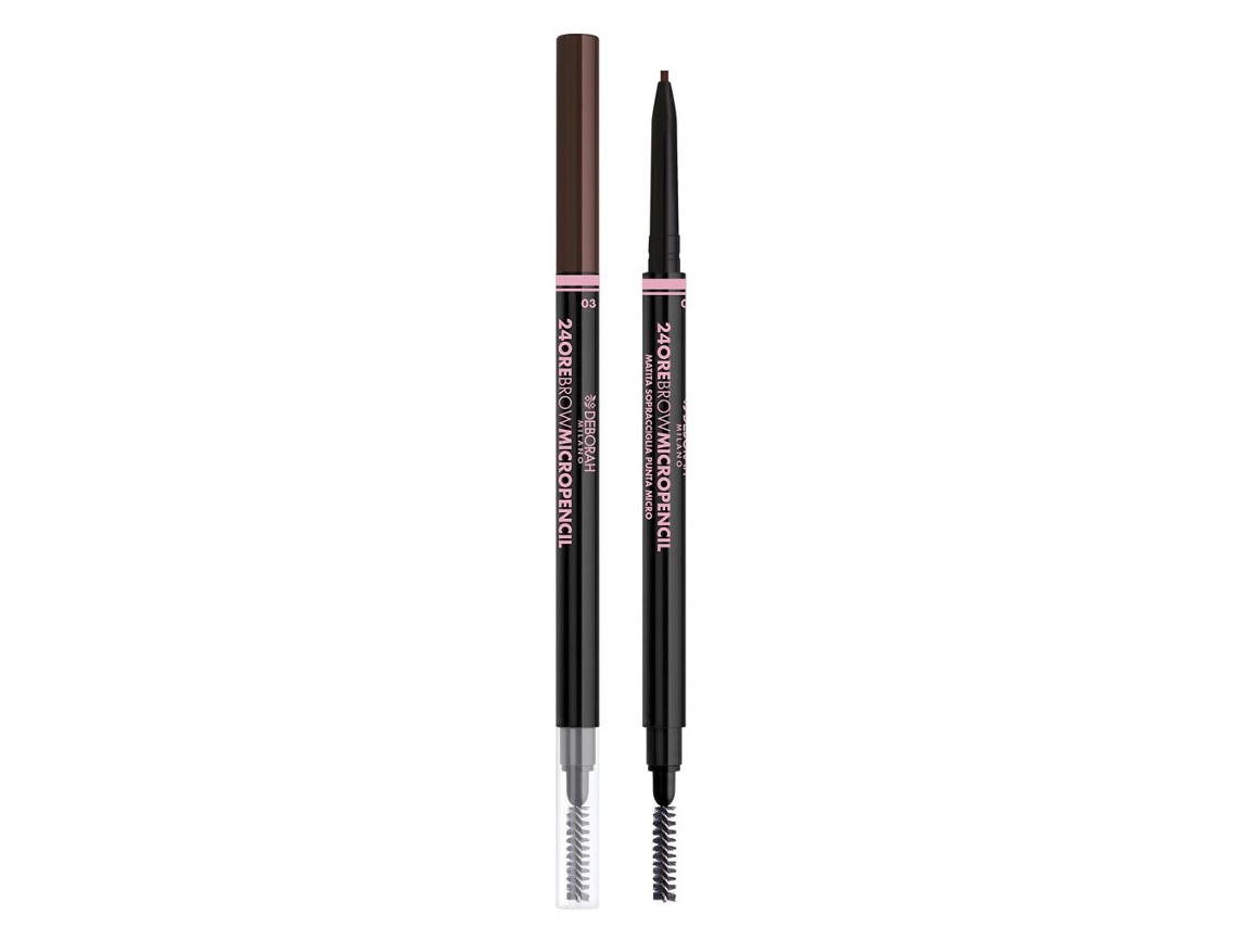 Deborah Milano 24Ore Brow Micro Pencil Castanho 0.1 G